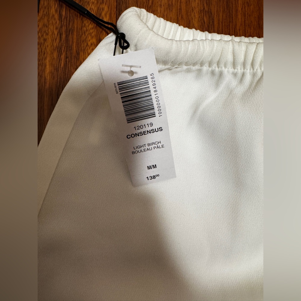 Aritzia Cream Maxi Skirt with Drawstring Waist - Picture 8 of 8
